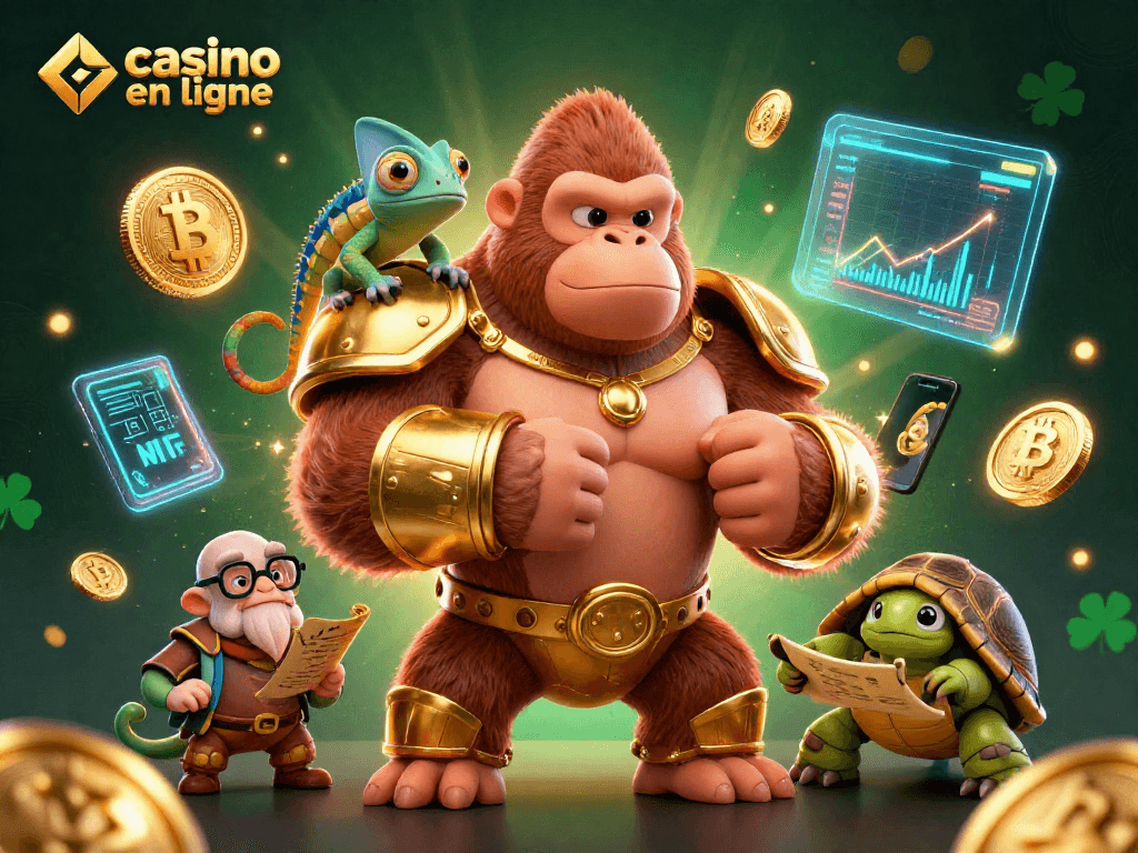 Gagnez avec le casino en ligne grâce au roi gorille et à son compagnon, l'innovation à portée de main.