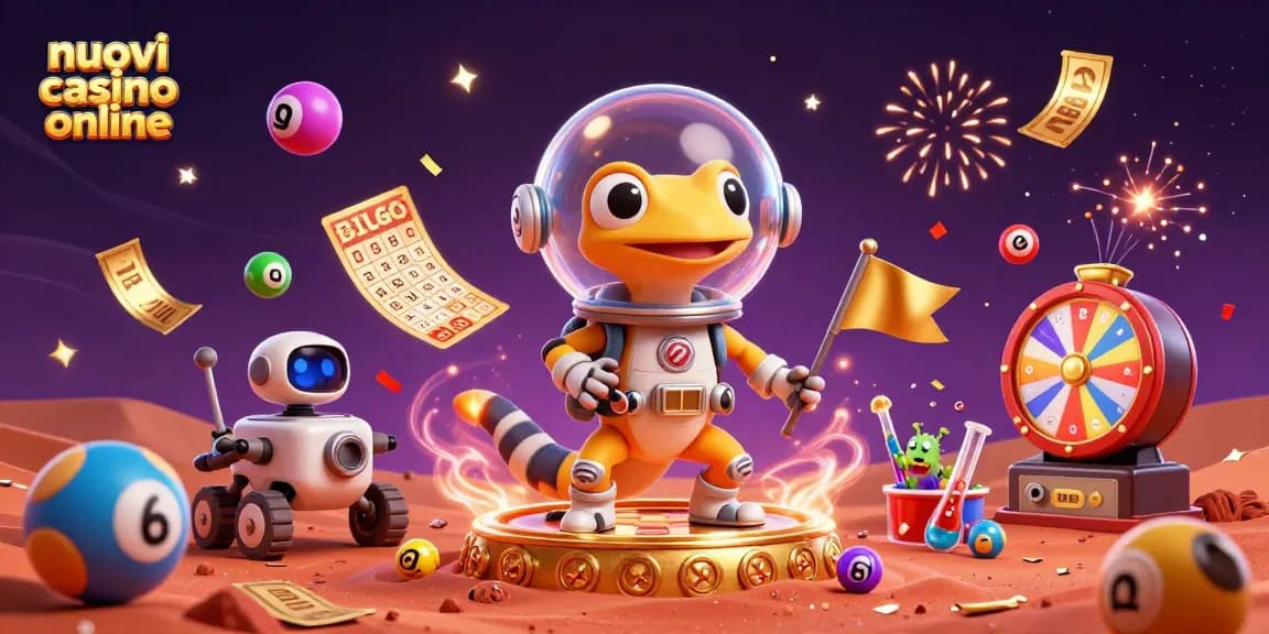 Scopri i nuovi casino online con il gecko marziano e attività di gioco coinvolgenti.