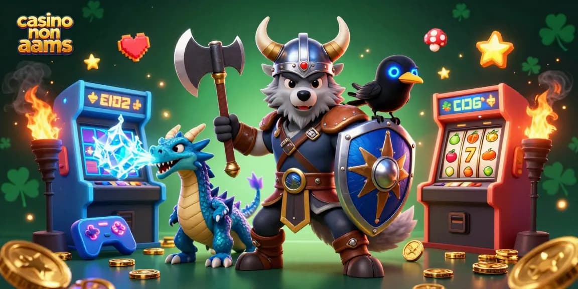 I migliori giochi dei casino non AAMS parlano di avventure con guerrieri e draghi e macchine da gioco vivaci.