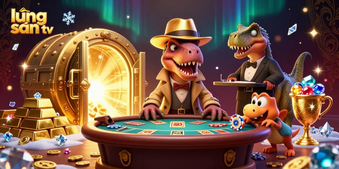Experience thrilling gaming with lương sơn tv at a vibrant blackjack scene featuring animated characters.