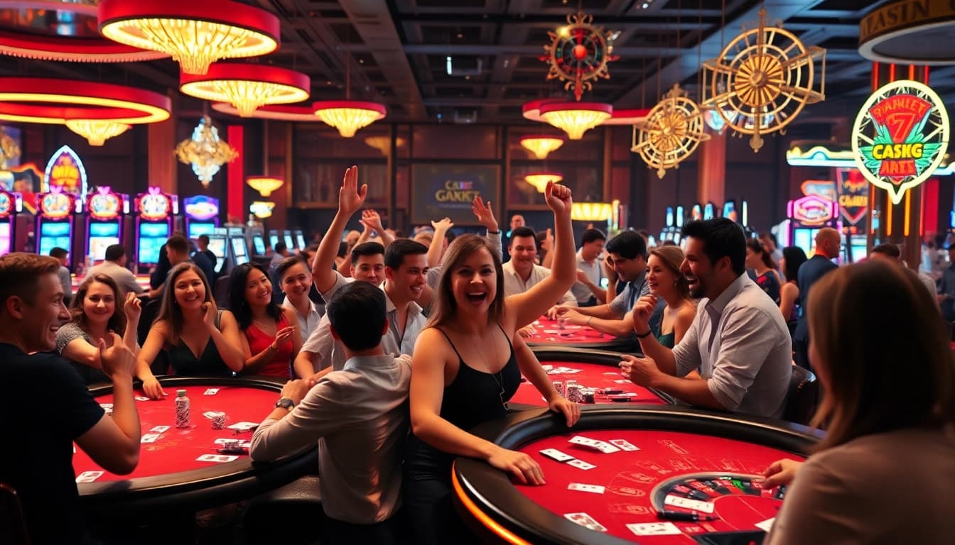 5777 bet বাংলাদেশ এ বিজয়ের আনন্দ উপভোগ করছেন ক্যাসিনো খেলোয়াড়রা।
