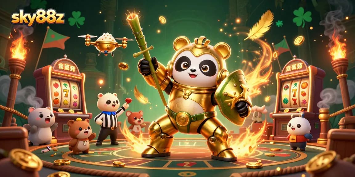 Engage with thrilling slots action at sky88z featuring an epic mech-suit battle.