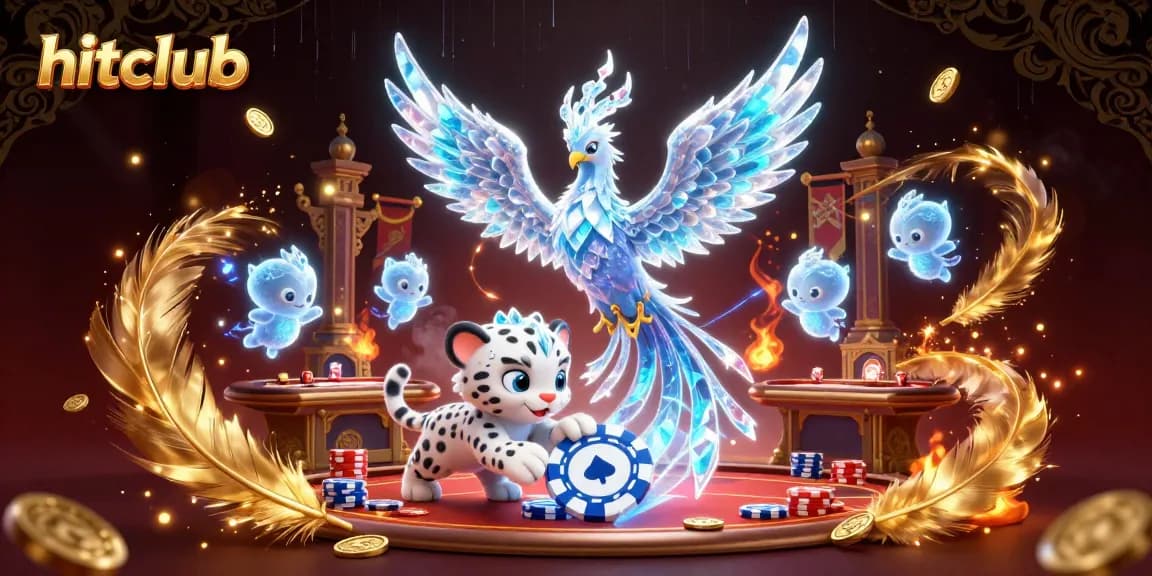 Experience exhilarating gameplay with hitclub’s vibrant ice phoenix and elements of fun casino action.