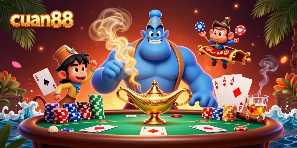 Menggenggam kesenangan dengan cuan88 dan genie biru, membawa peluang perjudian yang menguntungkan.