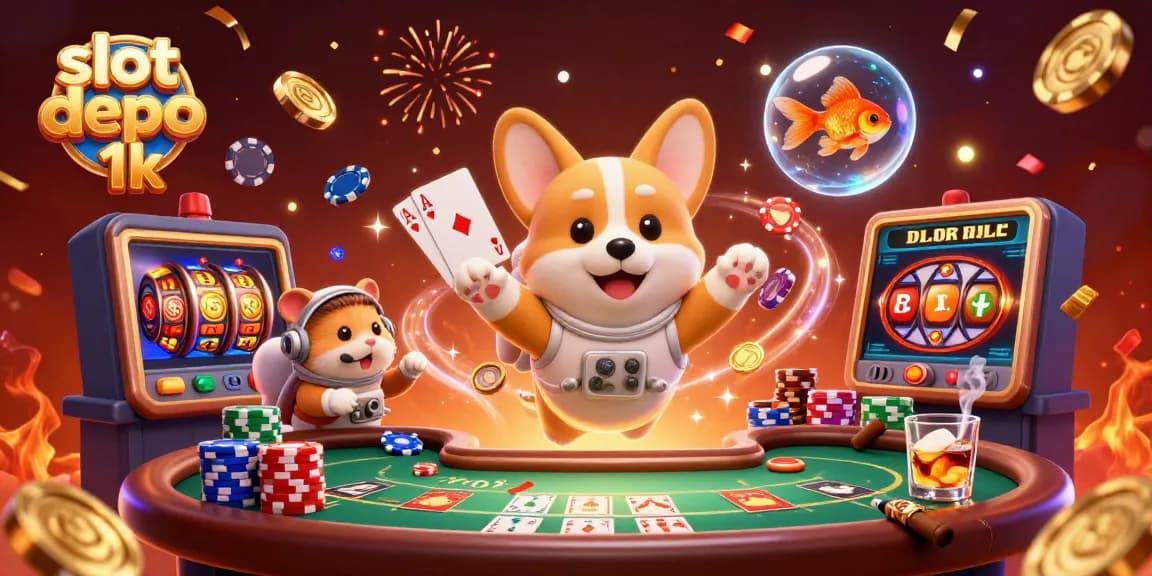 Experience thrilling games with slot depo 1k, vibrant arcade visuals, and exciting winning chances.