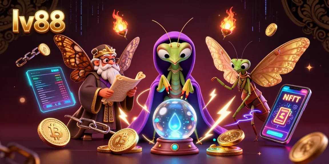 Experience thrilling gaming at lv88 with vibrant animated characters and dynamic casino elements.