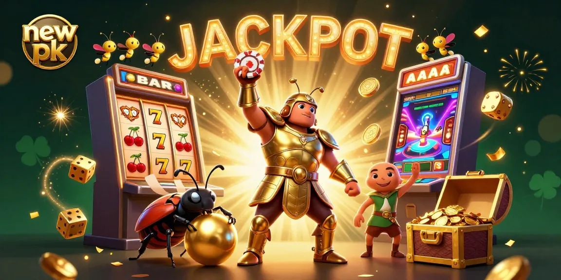 Experience big wins with new pk at a vibrant casino gaming scene filled with joy and excitement.