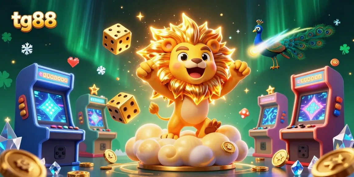 Experience the thrilling world of tg88 with vibrant games and energetic casino elements.