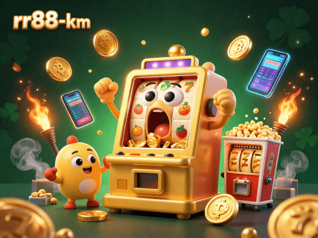 Experience the thrilling rr88-km jackpot action with slot machines and crypto coins!