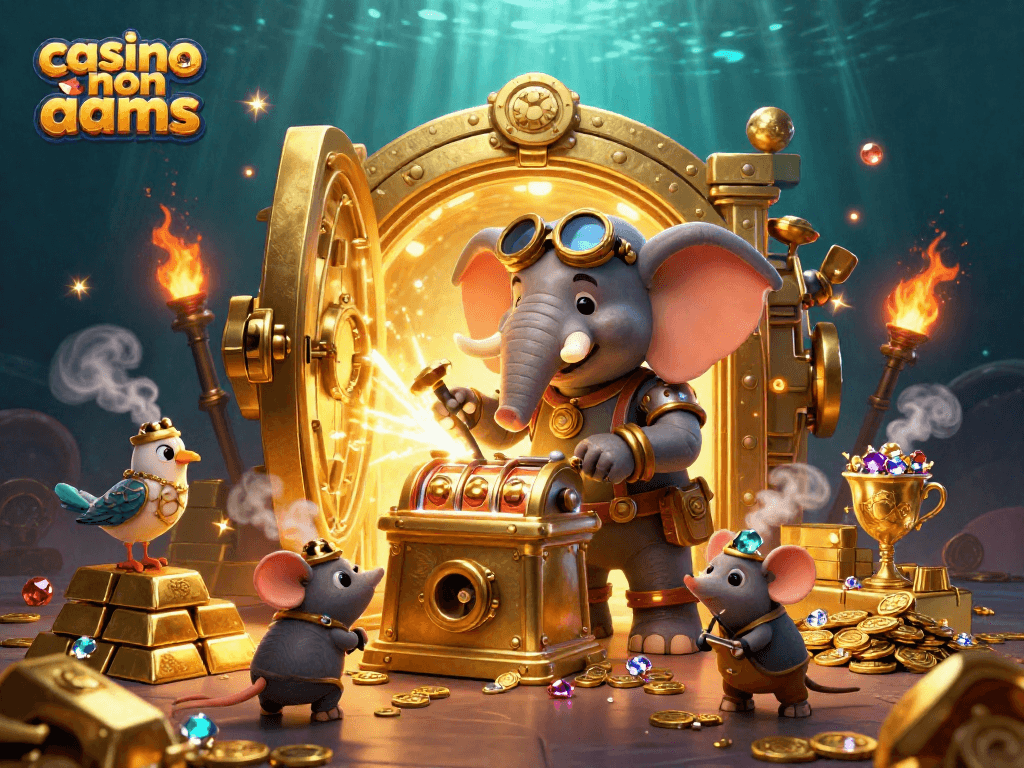 Giocare alle slot nei casino non AAMS con avvincenti premi e vibrazioni d'oro.