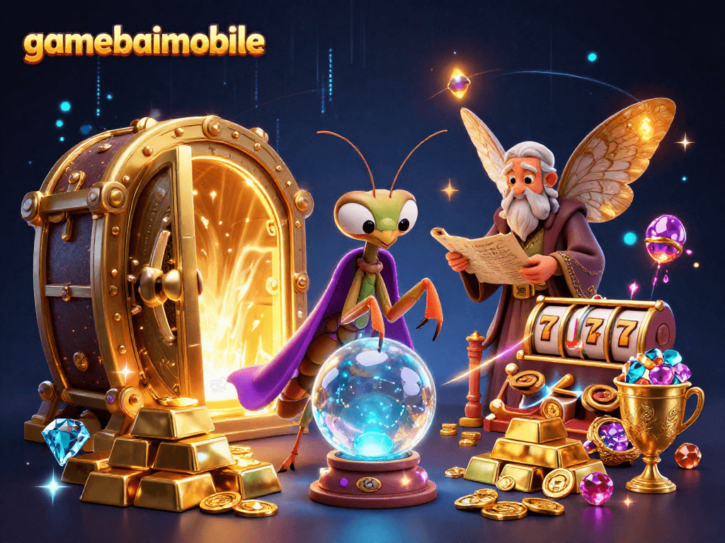Engage in thrilling gaming adventures with gamebaimobile amidst fortune tellers and treasures.