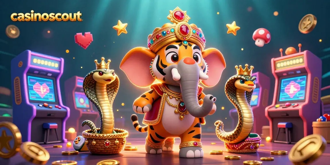 Experience excitement with casinoscout’s vibrant casino games featuring rich 3D characters and gaming elements.