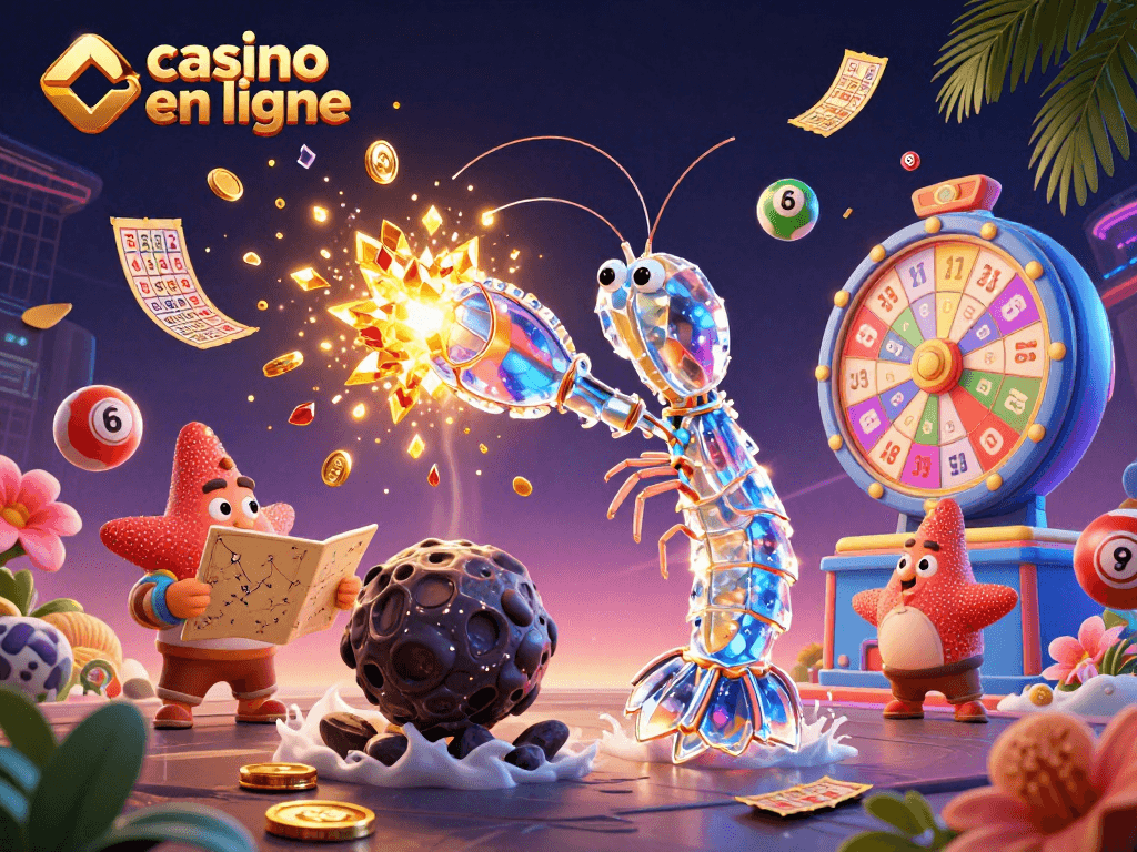 Gagnez au casino en ligne avec un samouraï de la galaxie et des boules de loterie