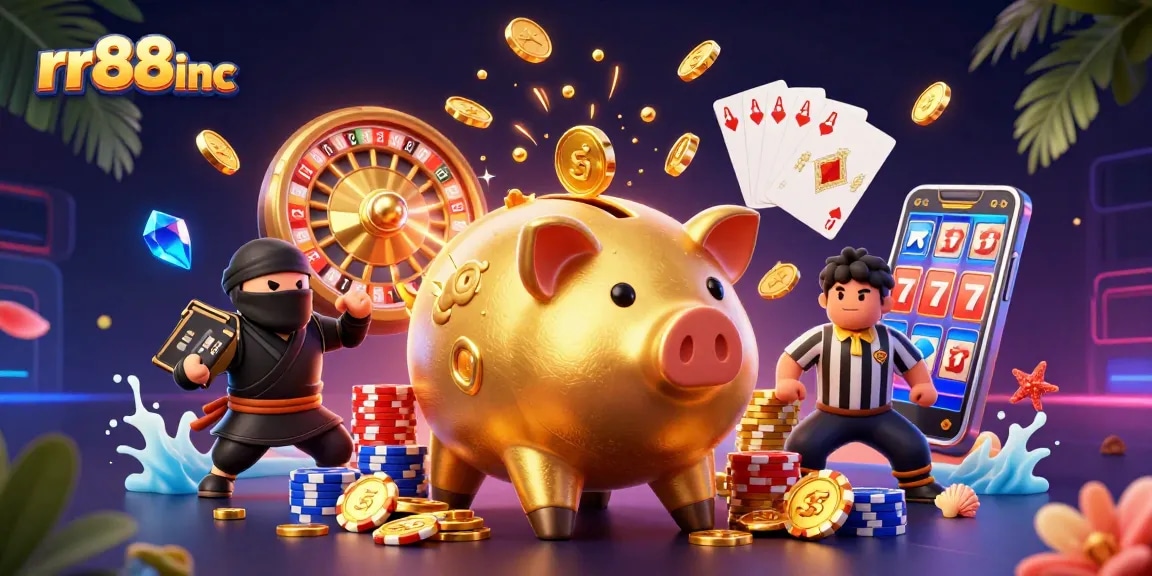 Experience exhilarating wins at rr88inc with dynamic casino characters and vibrant gaming elements.