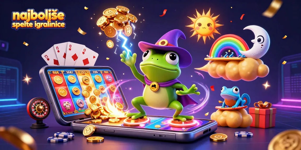 Najboljše spletne igralnice ponujajo zabavno izkušnjo z zlatimi kovanci in slot igrami.