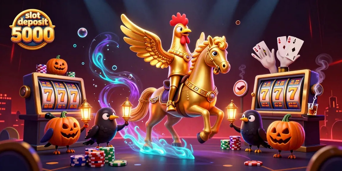 Menangkan permainan di slot deposit 5000 dengan suasana kasino yang mengesankan dan karakter yang unik.