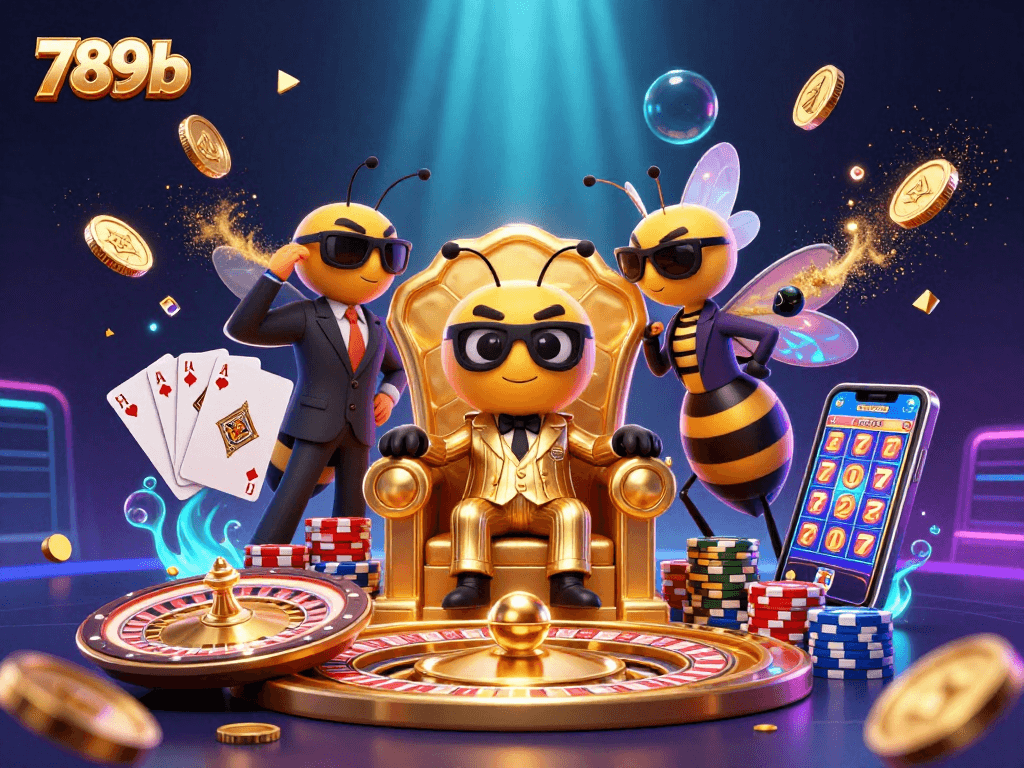 Engage with casino thrills at 789b, where golden coins and spinning roulette wheels create winning moments.