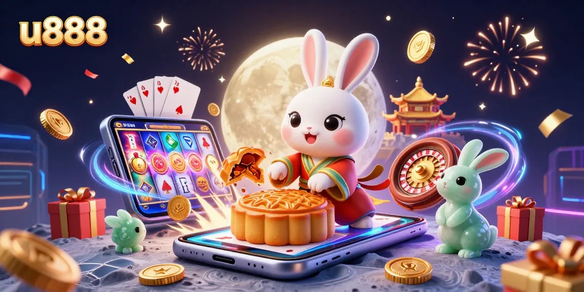Engage with u888's exciting casino gaming action featuring vibrant characters and dynamic game elements.