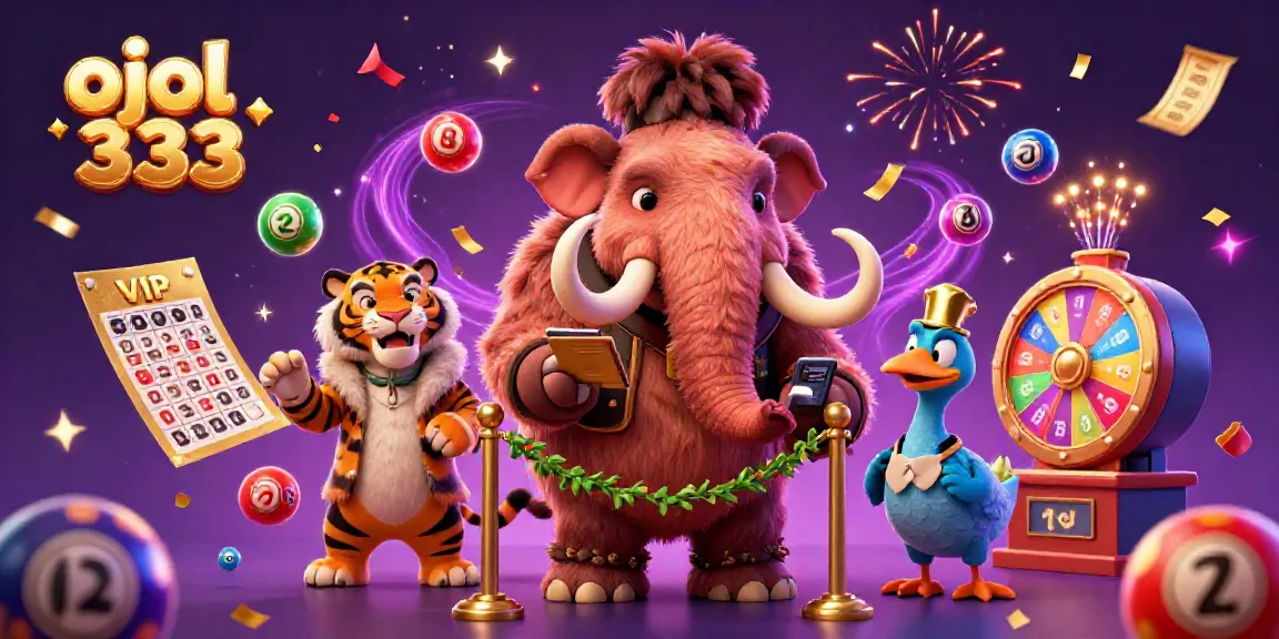 Experience thrilling gameplay with ojol 333, a vibrant casino featuring animated characters and dynamic elements.