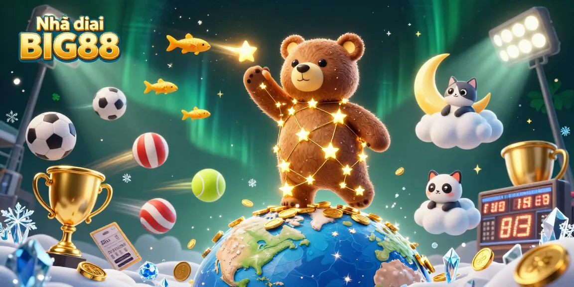 Experience the thrilling gameplay at Nhà cái BIG88 with dynamic sports elements and rich casino visuals.