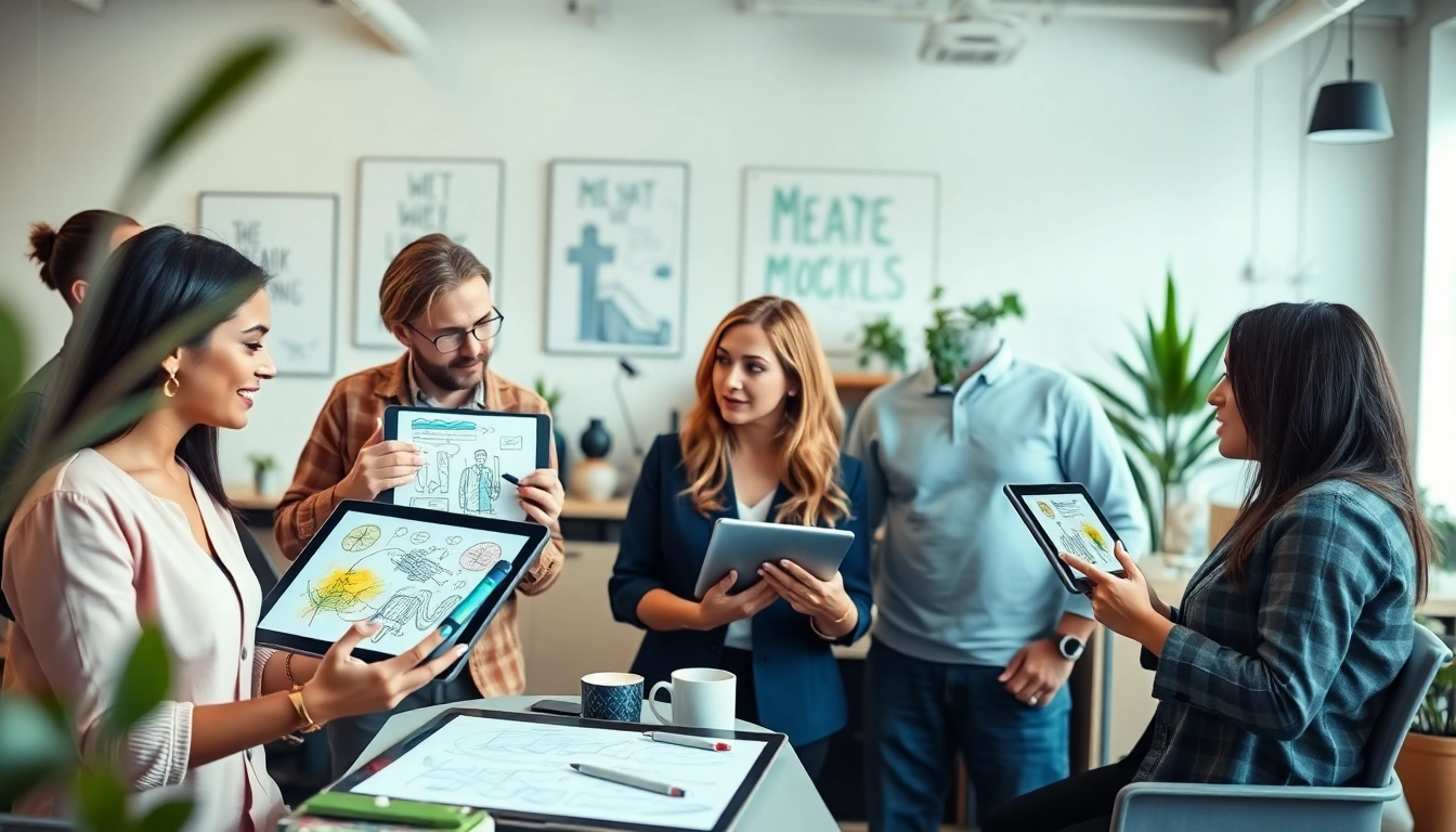 Enhance your Edmonton web design project with expert collaboration in a modern office