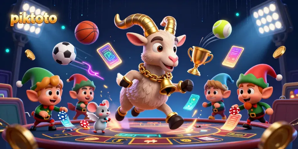 Engage with piktoto's thrilling casino adventure featuring cartoon characters and dynamic game elements.