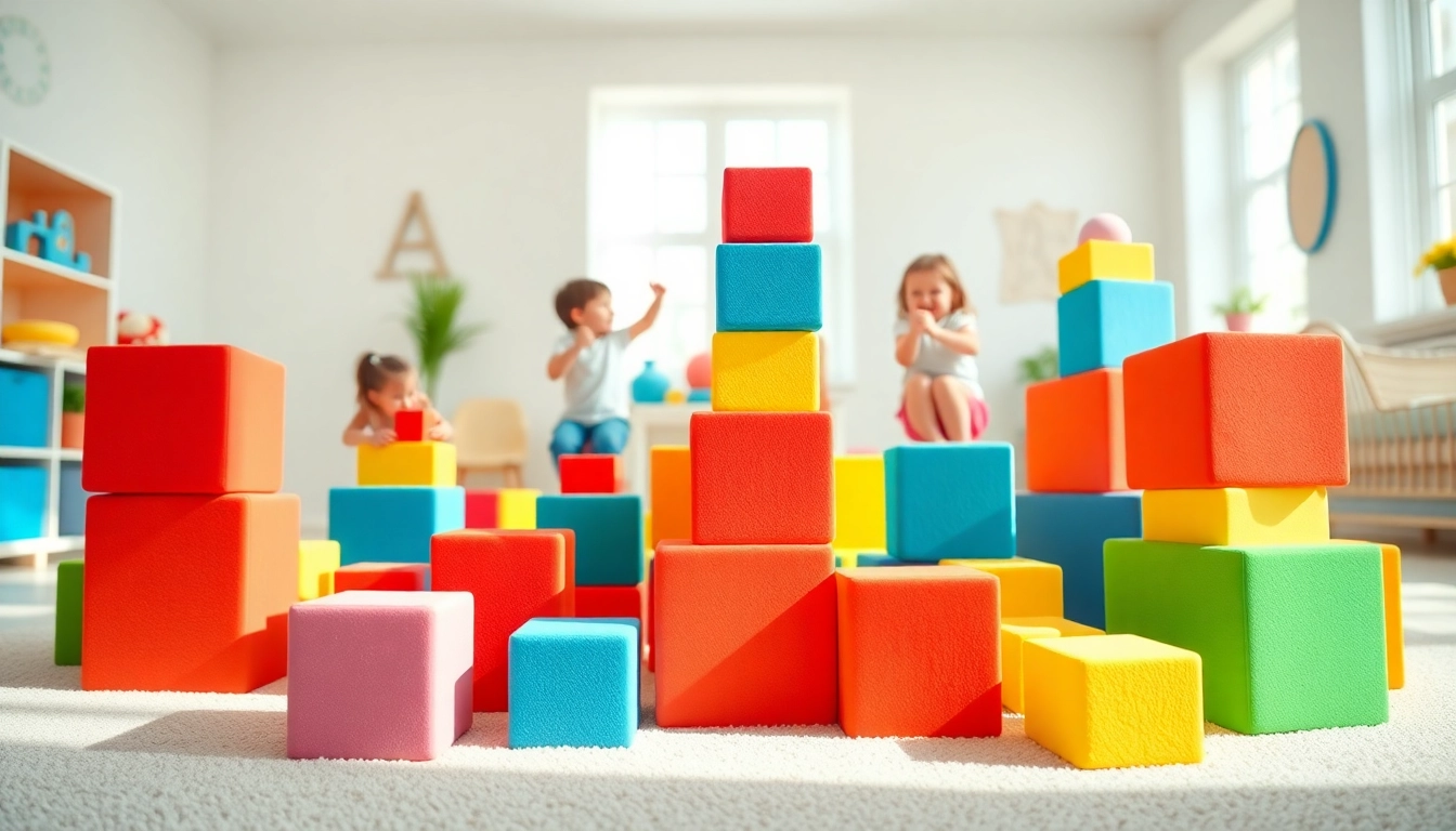 Creative Play Ideas Using Soft Building Blocks for Young Children