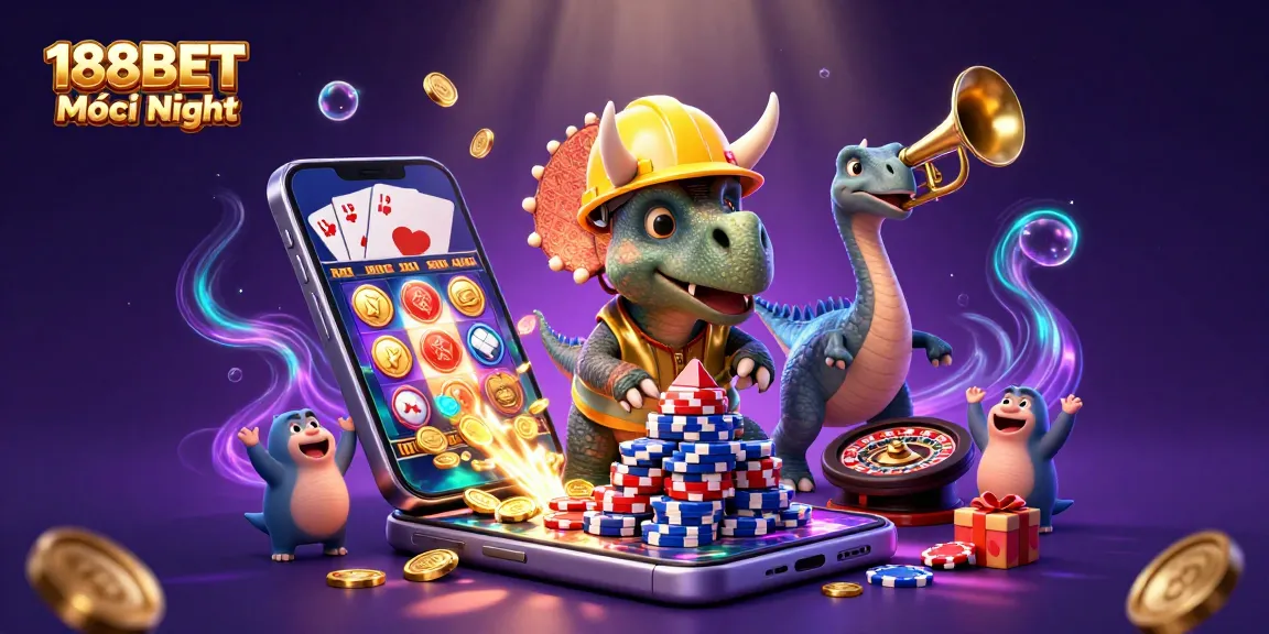 Experience the excitement of 188BET Mới Nhất with engaging casino games and celebration!