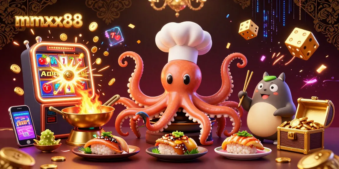 Spin to win big at mmxx88 with a vibrant casino scene full of action and excitement!