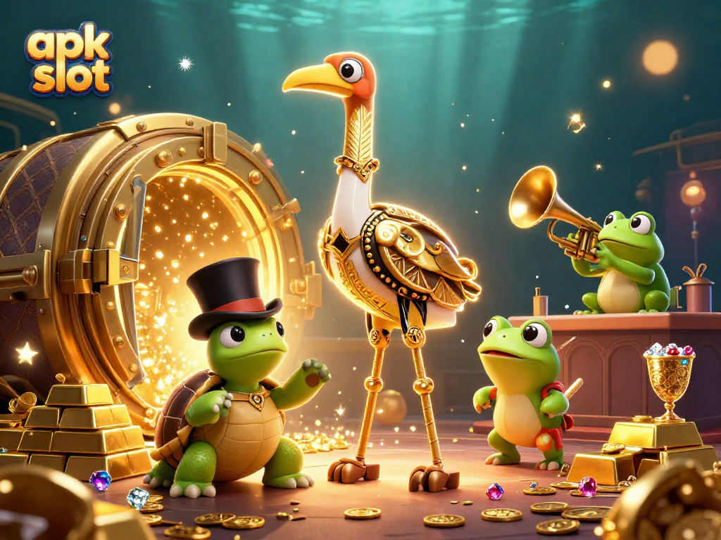 Menangkan apk slot dengan grafik memukau dan simbol berkilauan di dalam permainan kasino.