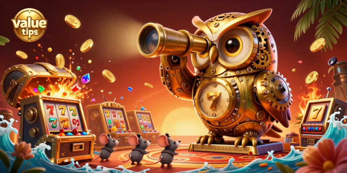 Capture winning strategies with value tips in a vibrant 3D casino illustration showcasing action-packed gambling elements.