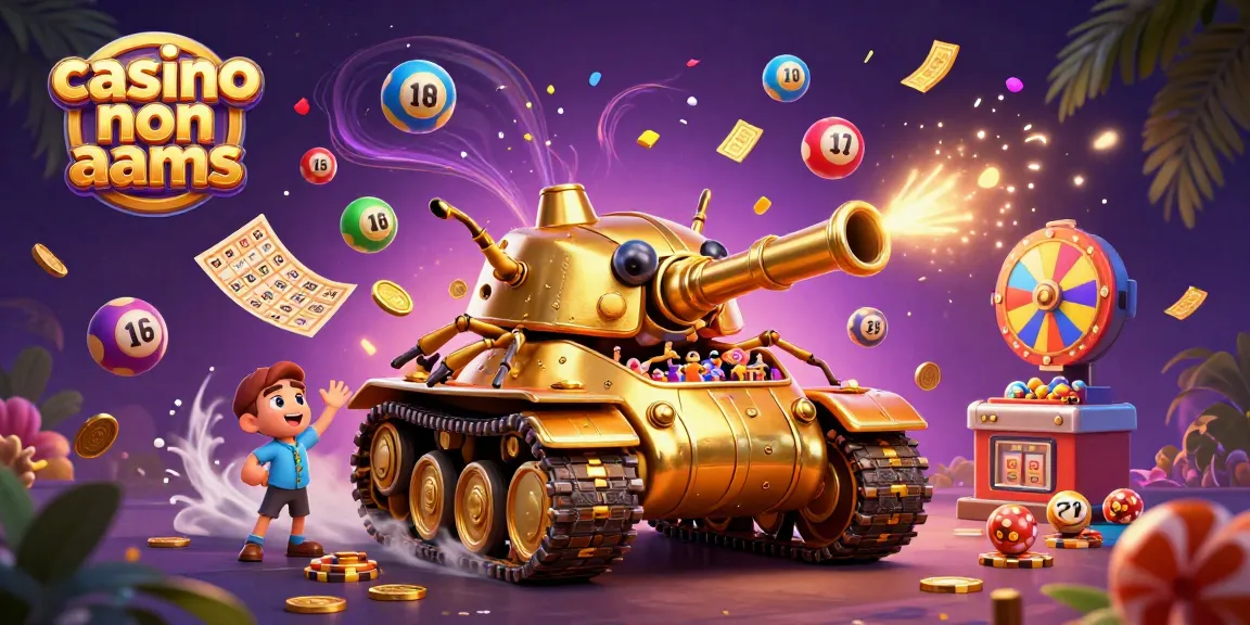 Gioca nel casino non AAMS con l'emozionante carro armato dorato e altre attrazioni uniche.