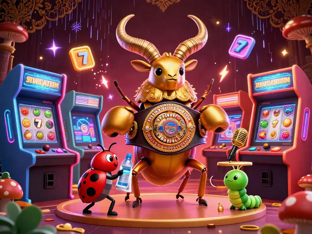 Experience the thrill of winning at 98WIN with dynamic arcade casino games and vibrant characters.