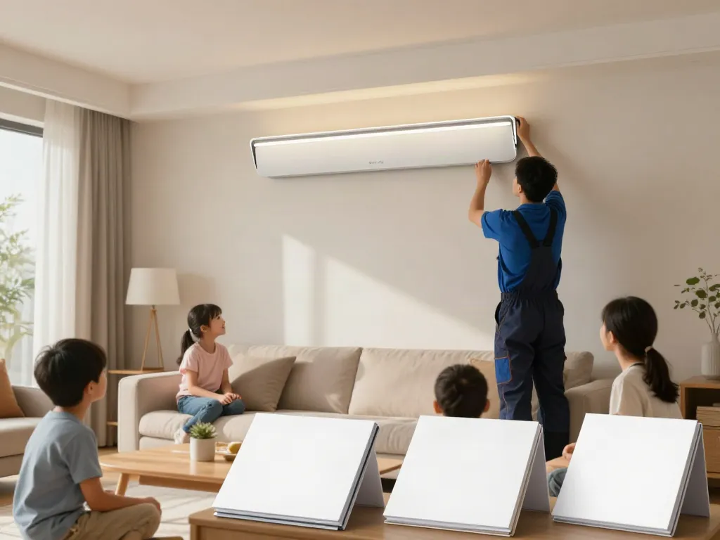 Aplice LED instalate de un profesionist local, iluminând elegant interiorul casei.