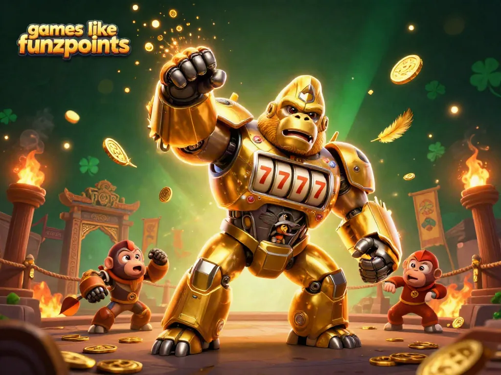 Experience thrilling gameplay with games like funzpoints in this dynamic casino scene.