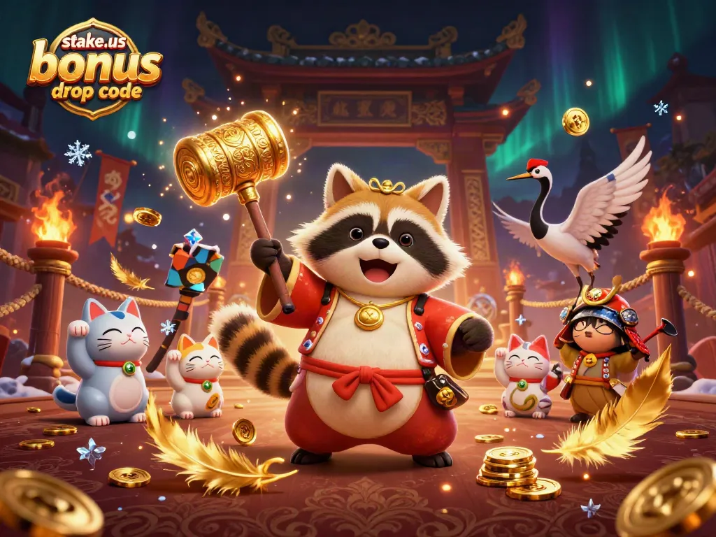 Claim the latest stake.us bonus drop code for unique gaming rewards in an engaging casino scene.