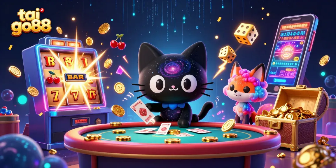 Engage with tai go88 and experience a vibrant cosmic casino world filled with exciting games and action.