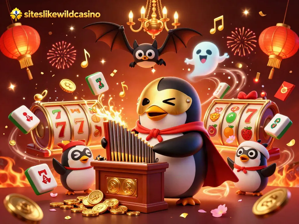 Explore exciting games at siteslikewildcasino featuring vibrant 3D casino elements and characters.
