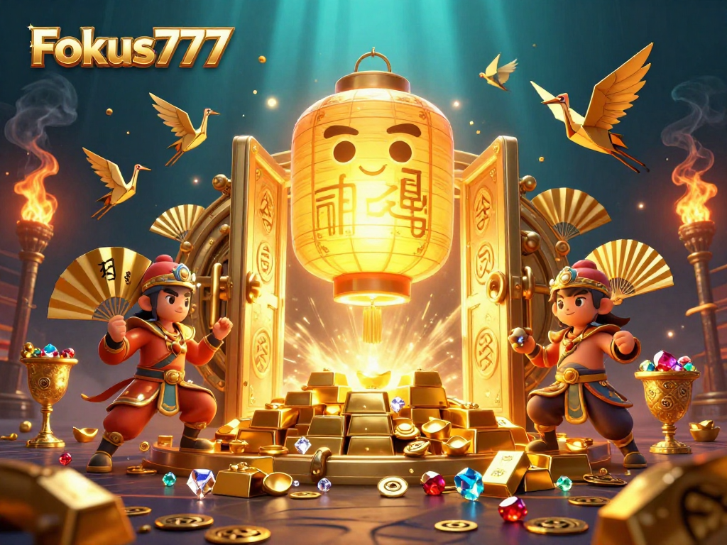 Experience winning thrills with Fokus777 at a vibrant night market casino.