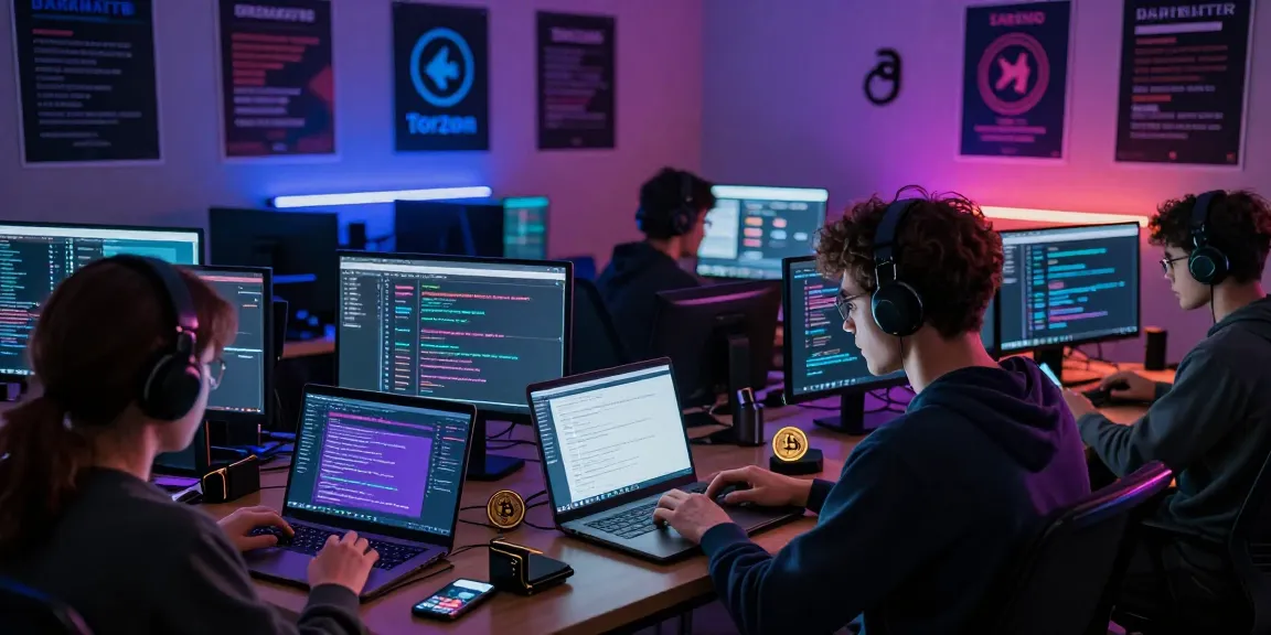 Explore the Best Darknet Markets 2026 through a vibrant trading scene showcasing user engagement, anonymity, and privacy technology.
