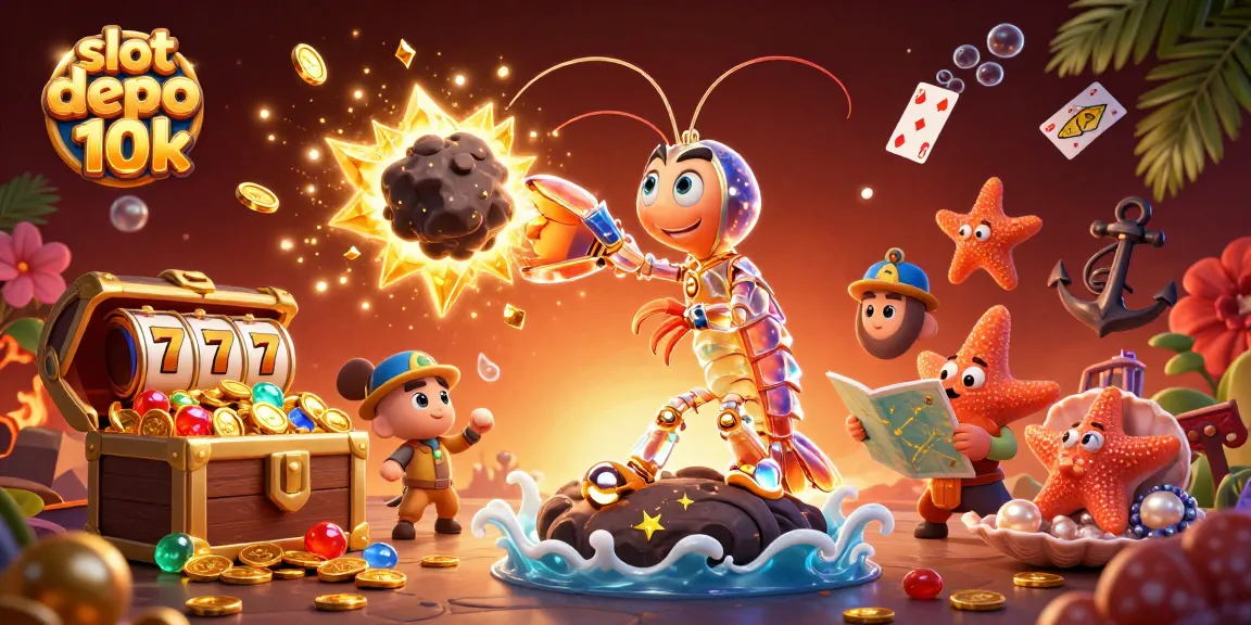 Engage with dynamic slot depo 10k game visuals, featuring galactic samurai and overflowing treasure.
