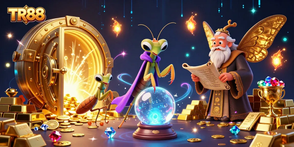 Join the mystical TR88 fortune teller and librarian in a thrilling casino adventure.