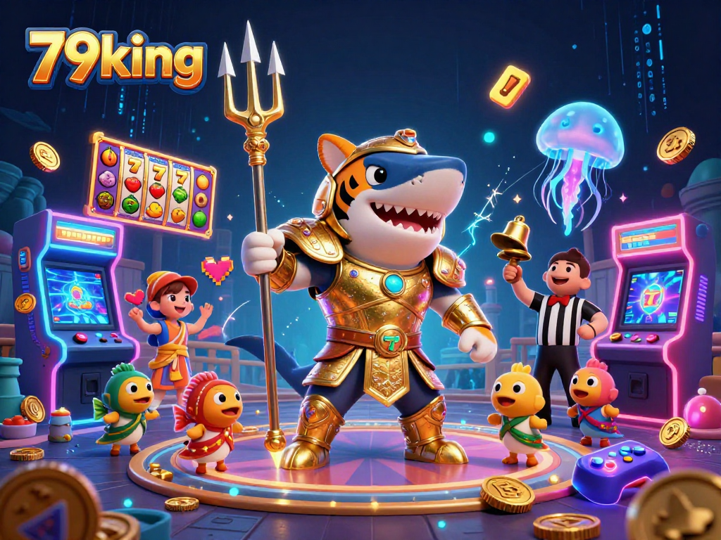 Engage in thrilling gaming with 79king's dynamic underwater scene and vibrant slot elements.