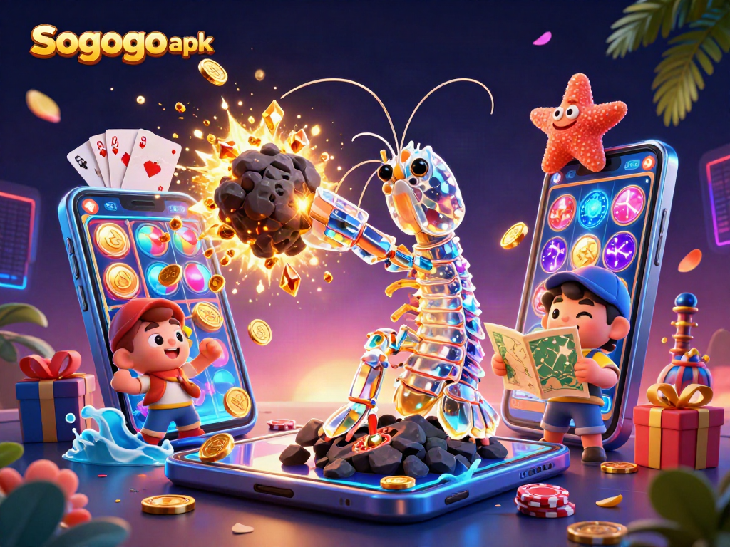 Sogogo apk elevates your gaming experience with vibrant 3D visuals of explosive wins and thrilling gameplay.