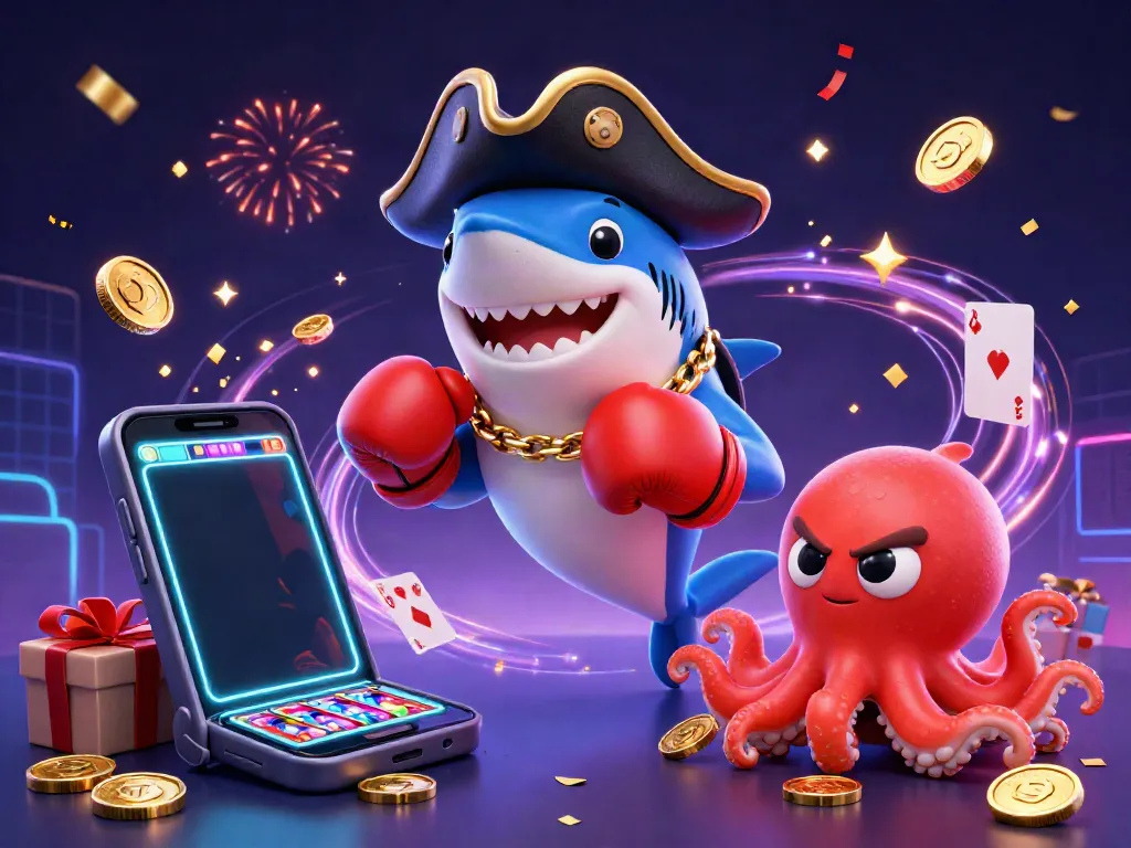Experience thrilling slot gameplay with vibrant characters in a dynamic casino scene.