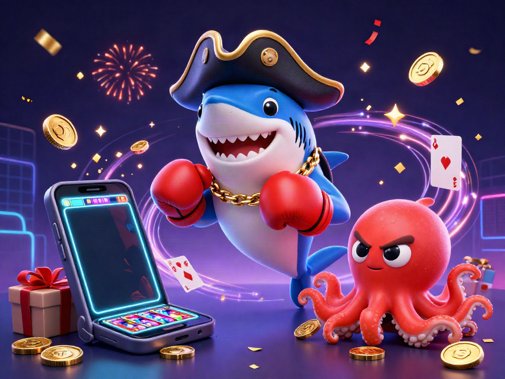 Experience thrilling slot gameplay with vibrant characters in a dynamic casino scene.